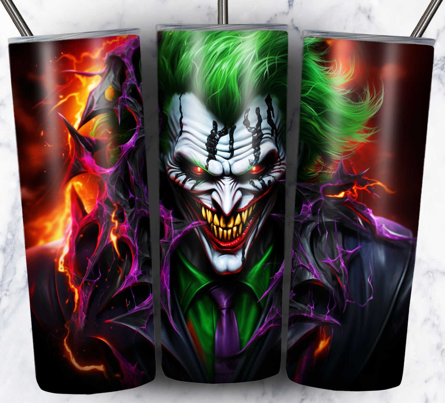 Superhero Sublimation 20oz Tumbler Images Bundle