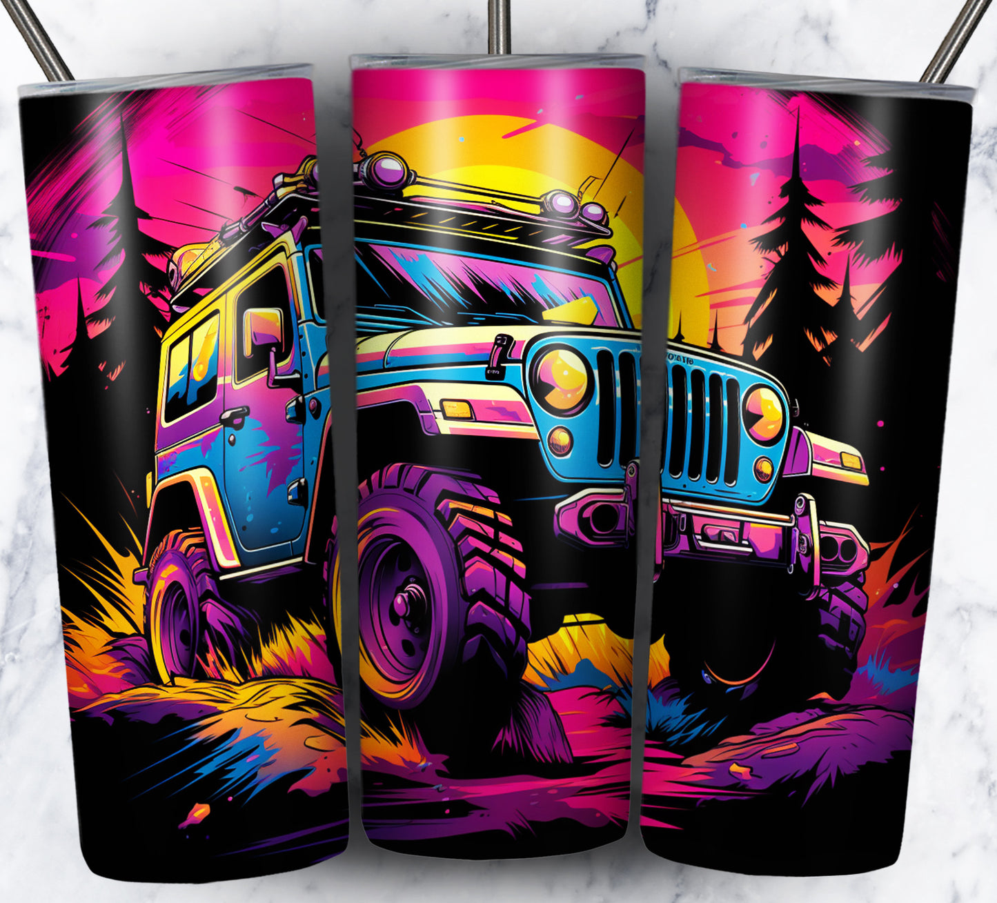 Car Sublimation 20oz Images Bundle