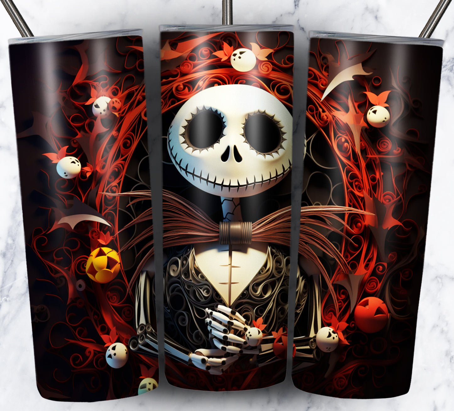 130+ Nightmare Christmas Sublimation 20oz Images Bundle