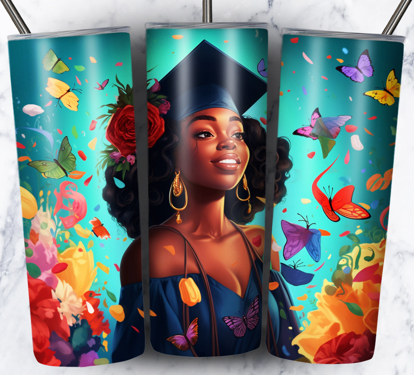 Graduation Sublimation 20oz Tumbler Images Bundle