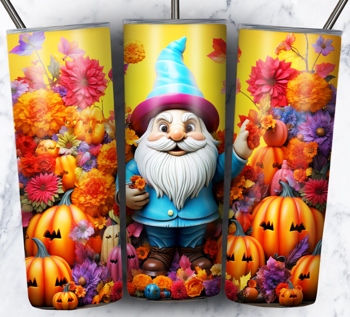 120+ Halloween Gnomes Sublimation 20oz Images Bundle