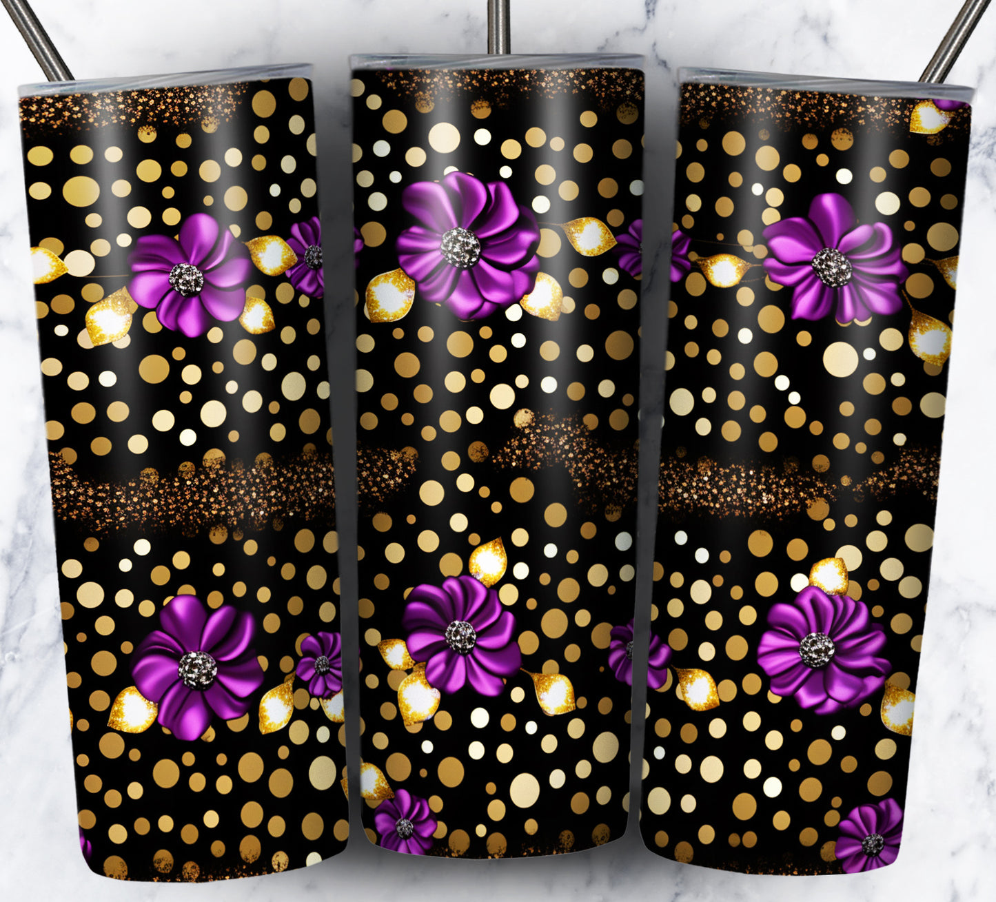 Leopard Glitter Sublimation 20oz Images Bundle