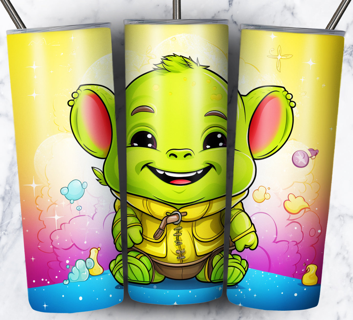 130+ Kid Cartoon Superhero Sublimation 20oz Tumbler Images Bundle