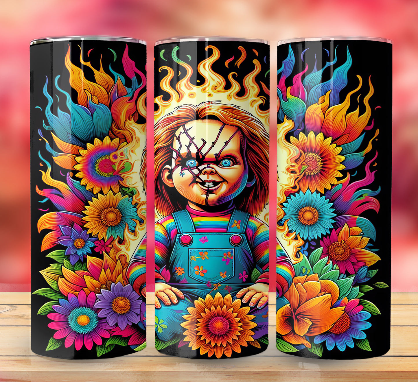 Floral Halloween Bundle Pack 20oz Sublimation Images