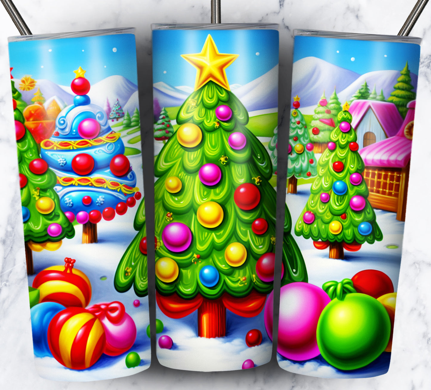 20+ Christmas Sublimation 20oz Images Bundle