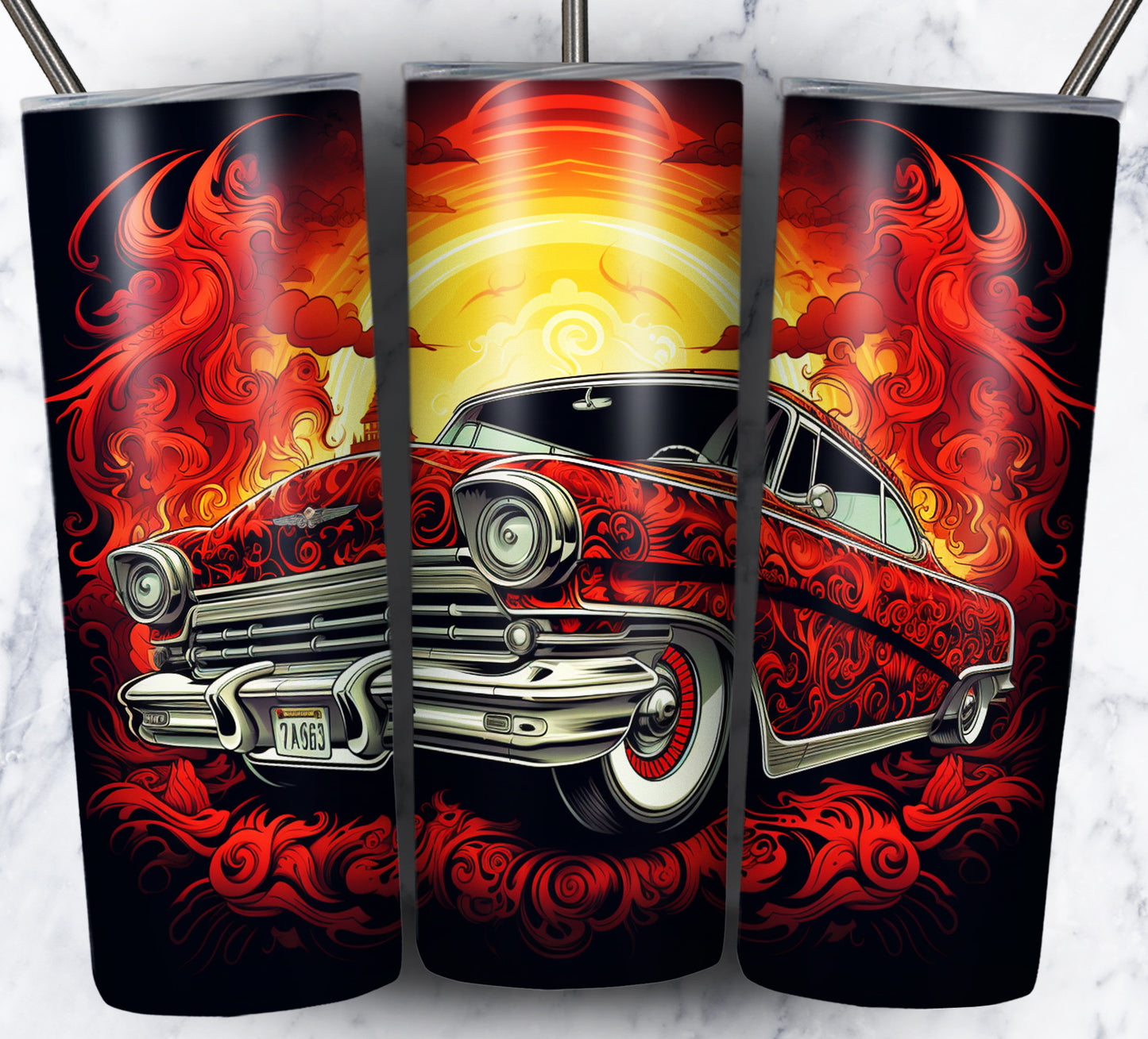 Car Sublimation 20oz Images Bundle