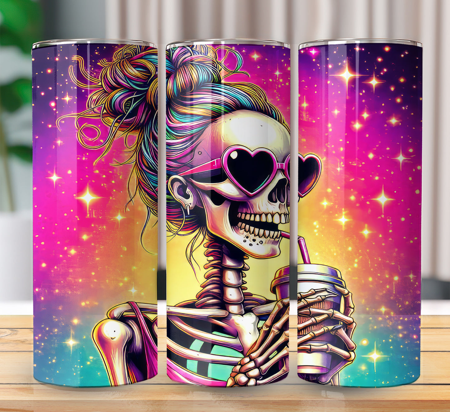 Womens Skulls Sublimation 20oz Images Bundle