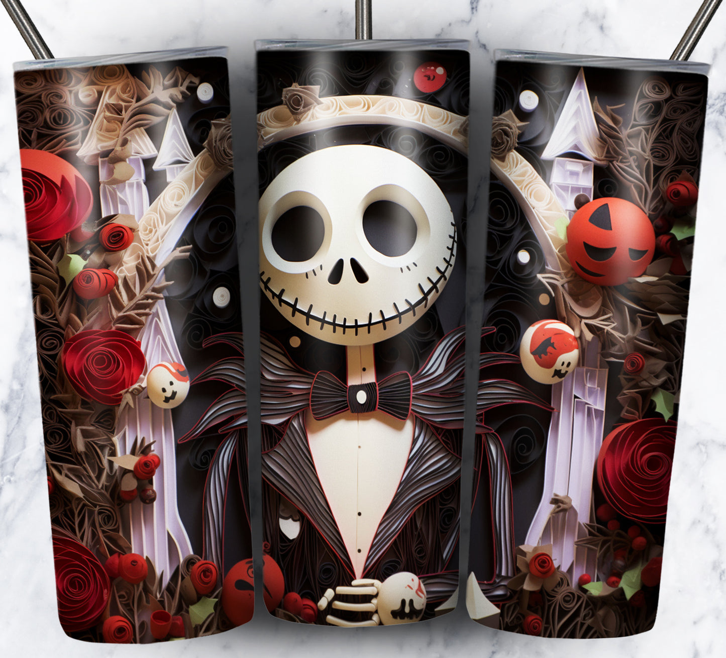 130+ Nightmare Christmas Sublimation 20oz Images Bundle