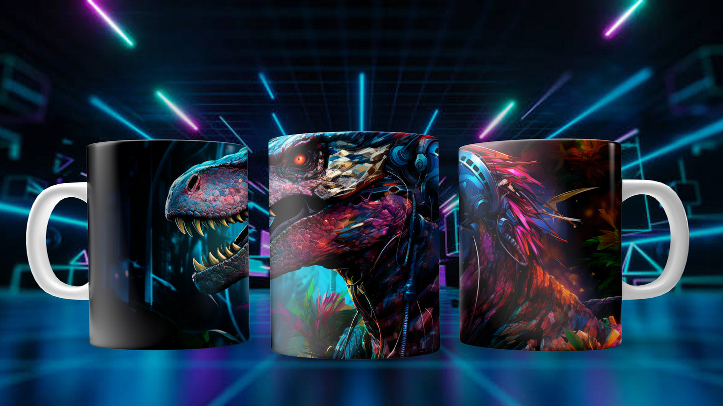 34 Robotic Sublimation Mug Images Bundle