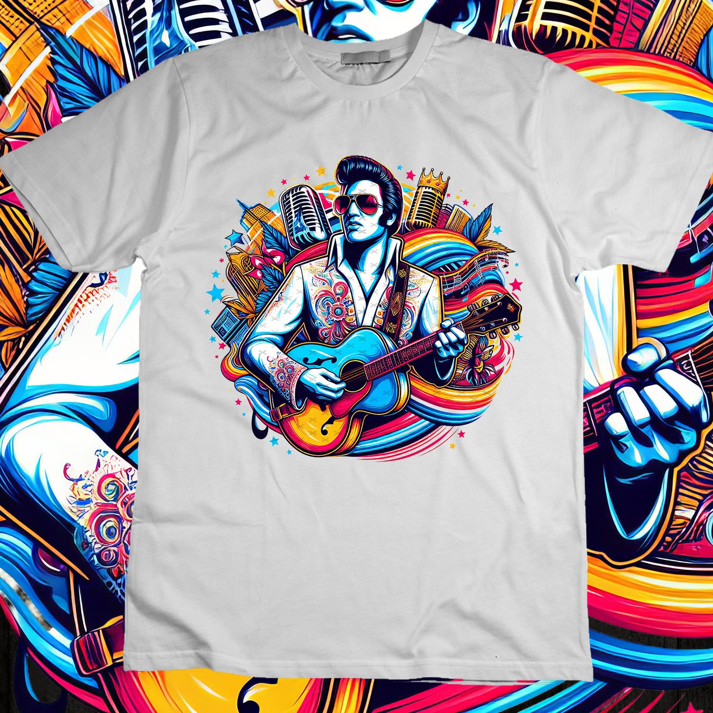 Music Sublimation T-Shirt Image Bundle