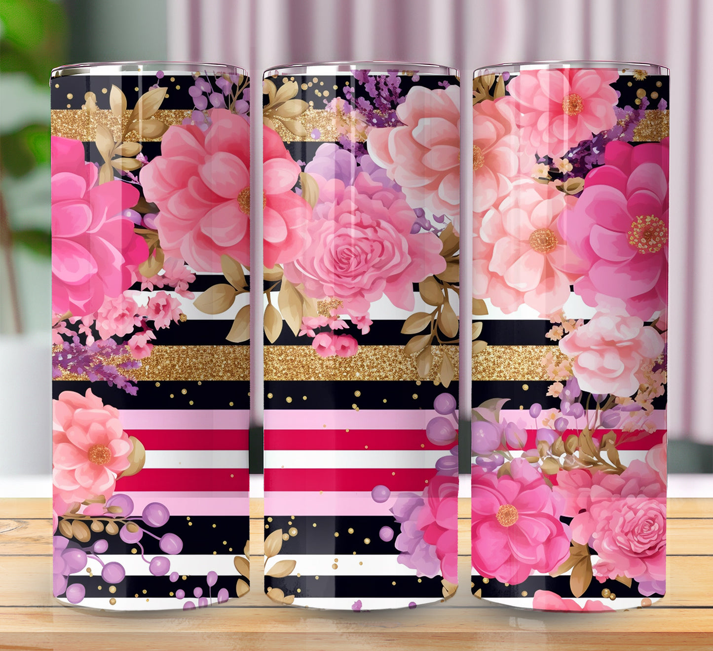 Floral Sublimation 20oz Images Bundle