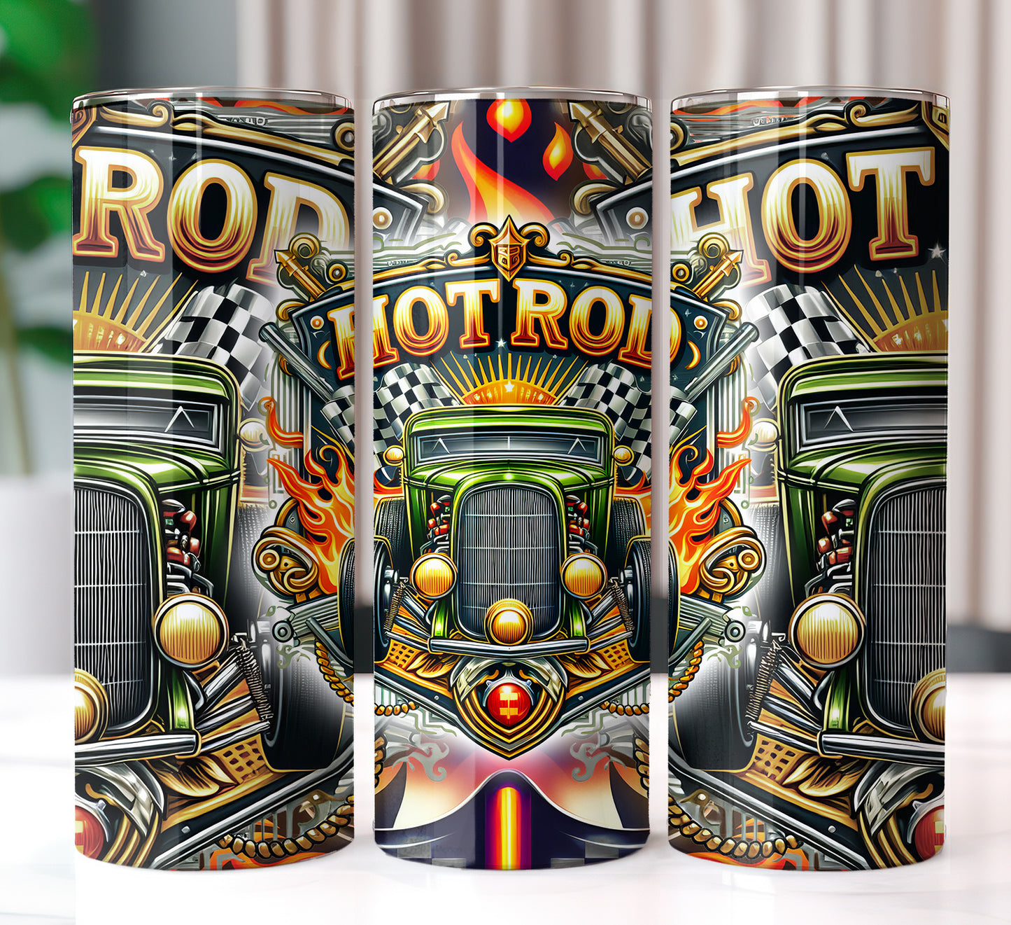 Hotrod Sublimation 20oz Image Bundle