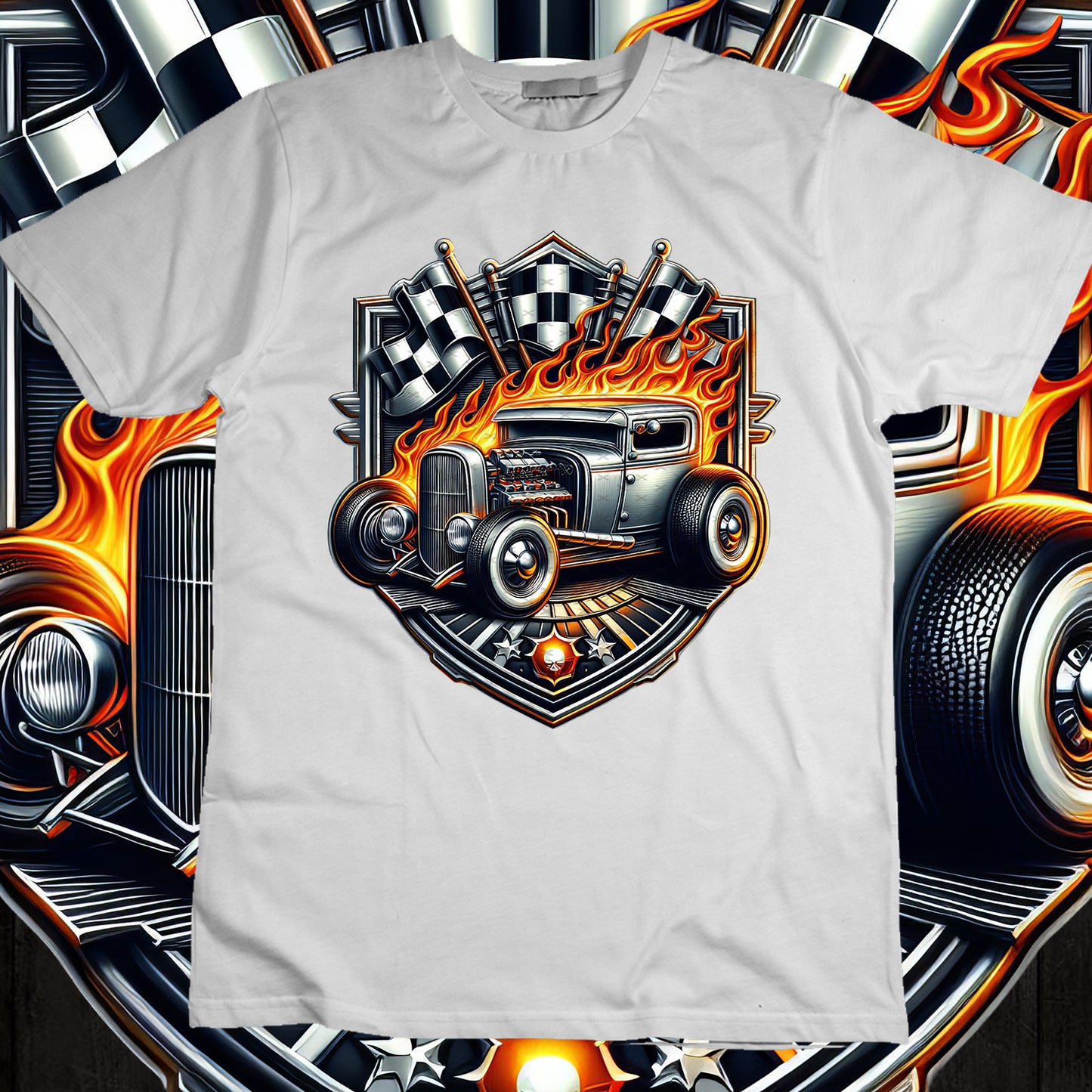 Hotrod Sublimation T-Shirt Image Bundle