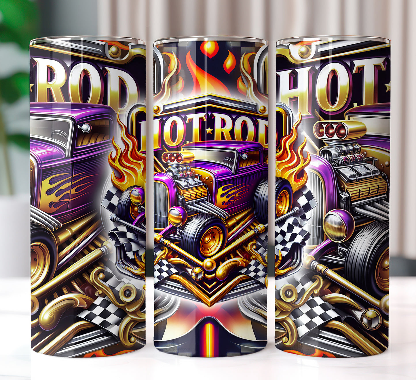 Hotrod Sublimation 20oz Image Bundle