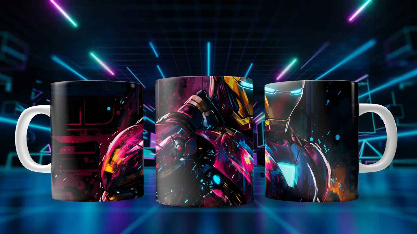 34 Robotic Sublimation Mug Images Bundle