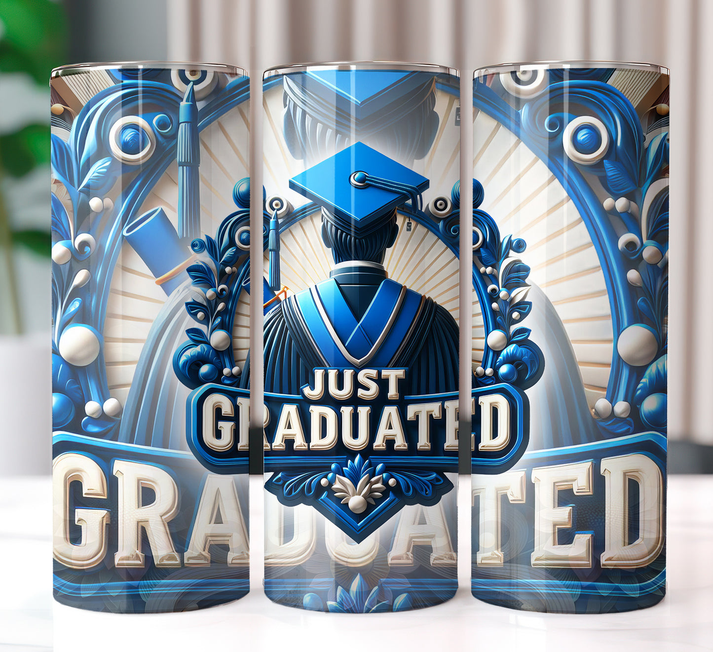 Just Graduated 20oz Sublimation Image Bundle