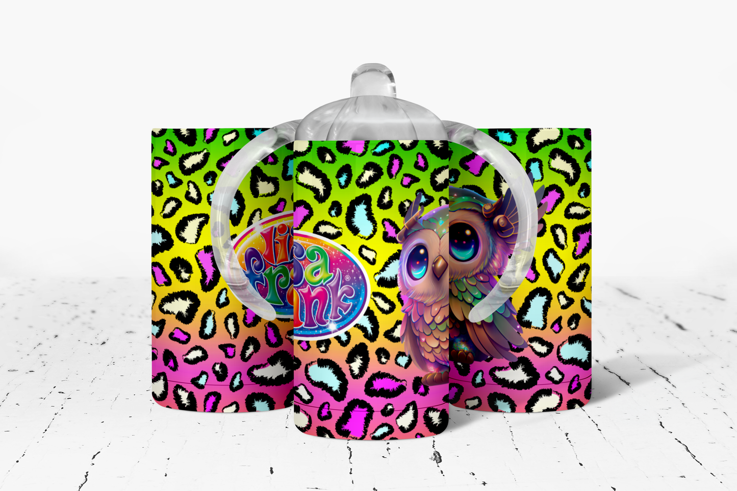 Lisa Frank Kids Sippy/SportBottle Sublimation Tumbler Images Bundle