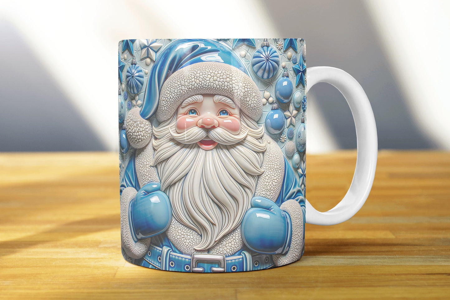 Christmas Claus Sublimation Mug Images Bundle