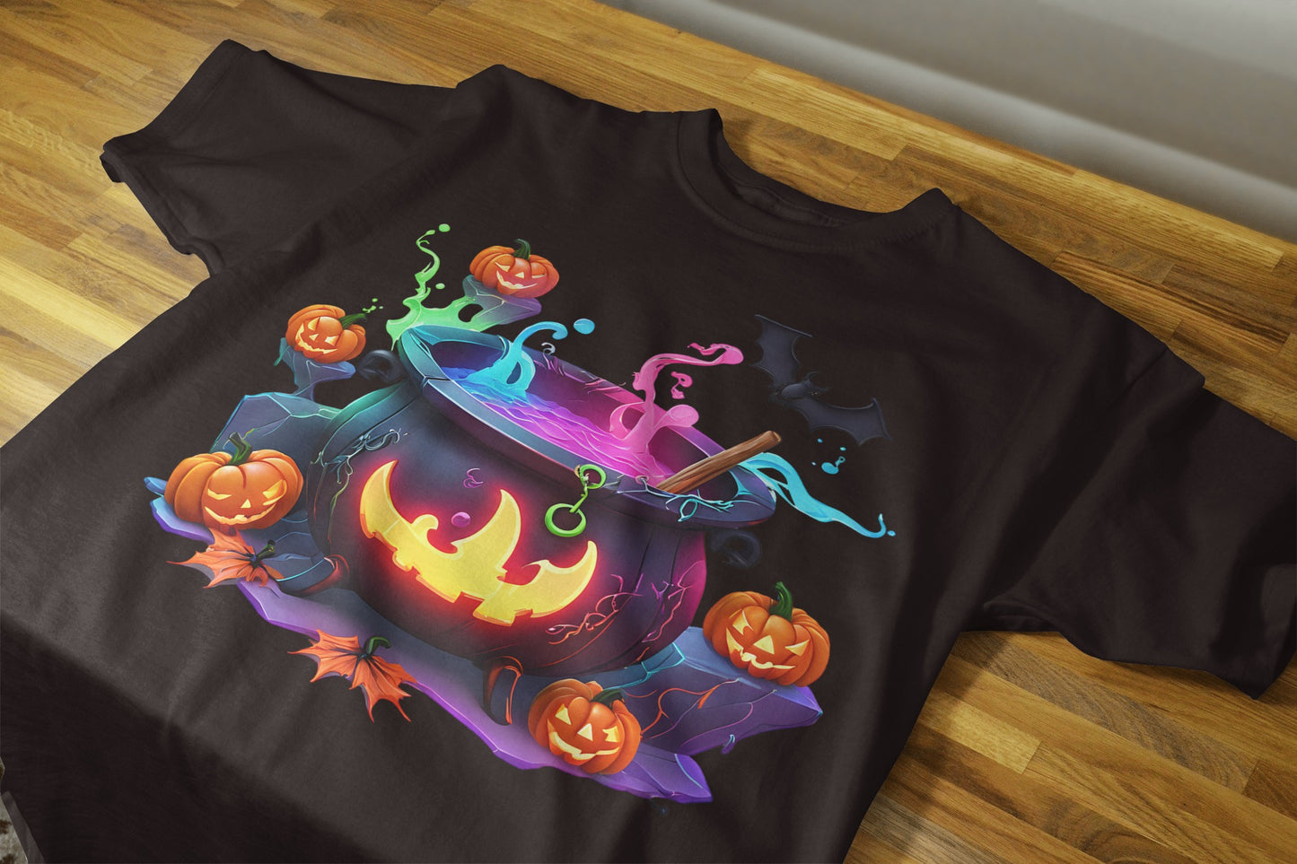 90+ Colorful Halloween Sublimation T-Shirt Images Bundle