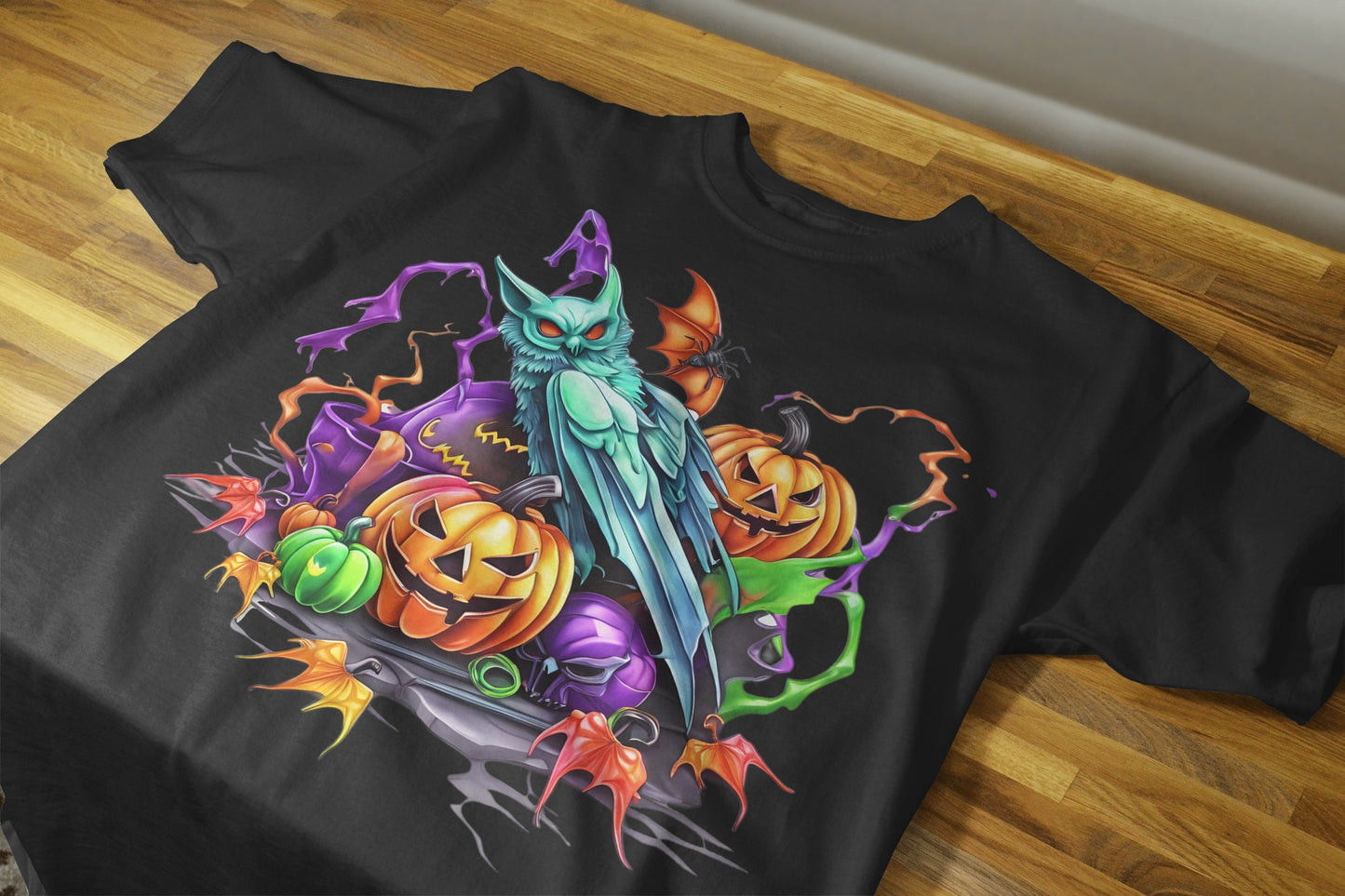 90+ Colorful Halloween Sublimation T-Shirt Images Bundle