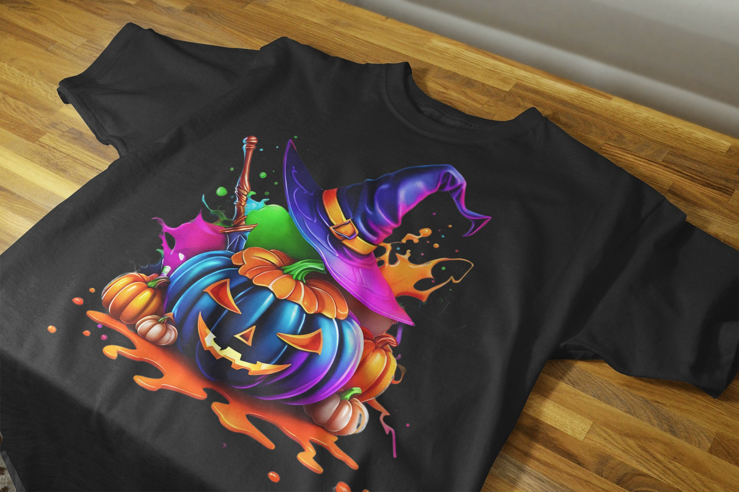 90+ Colorful Halloween Sublimation T-Shirt Images Bundle