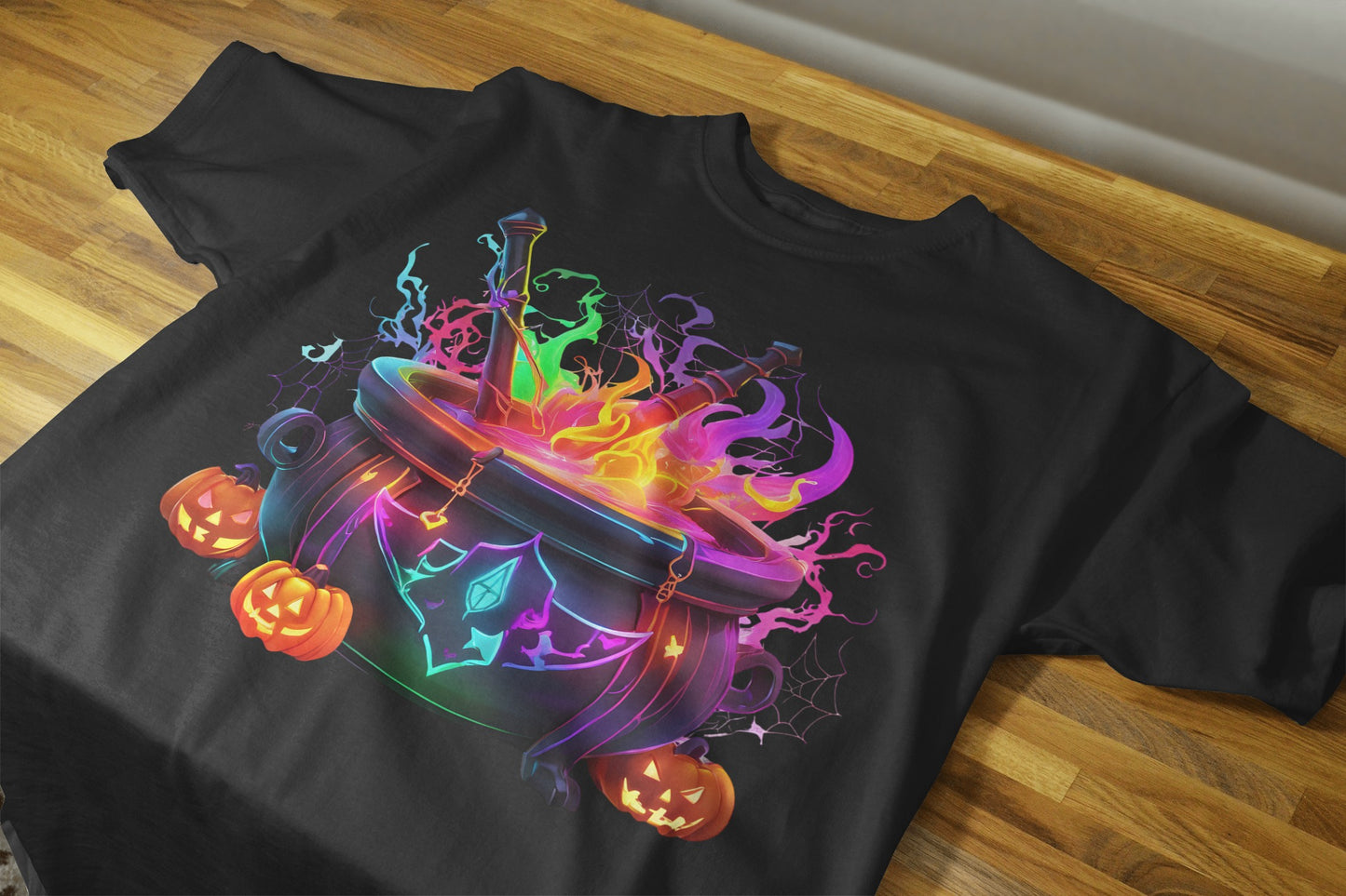 90+ Colorful Halloween Sublimation T-Shirt Images Bundle