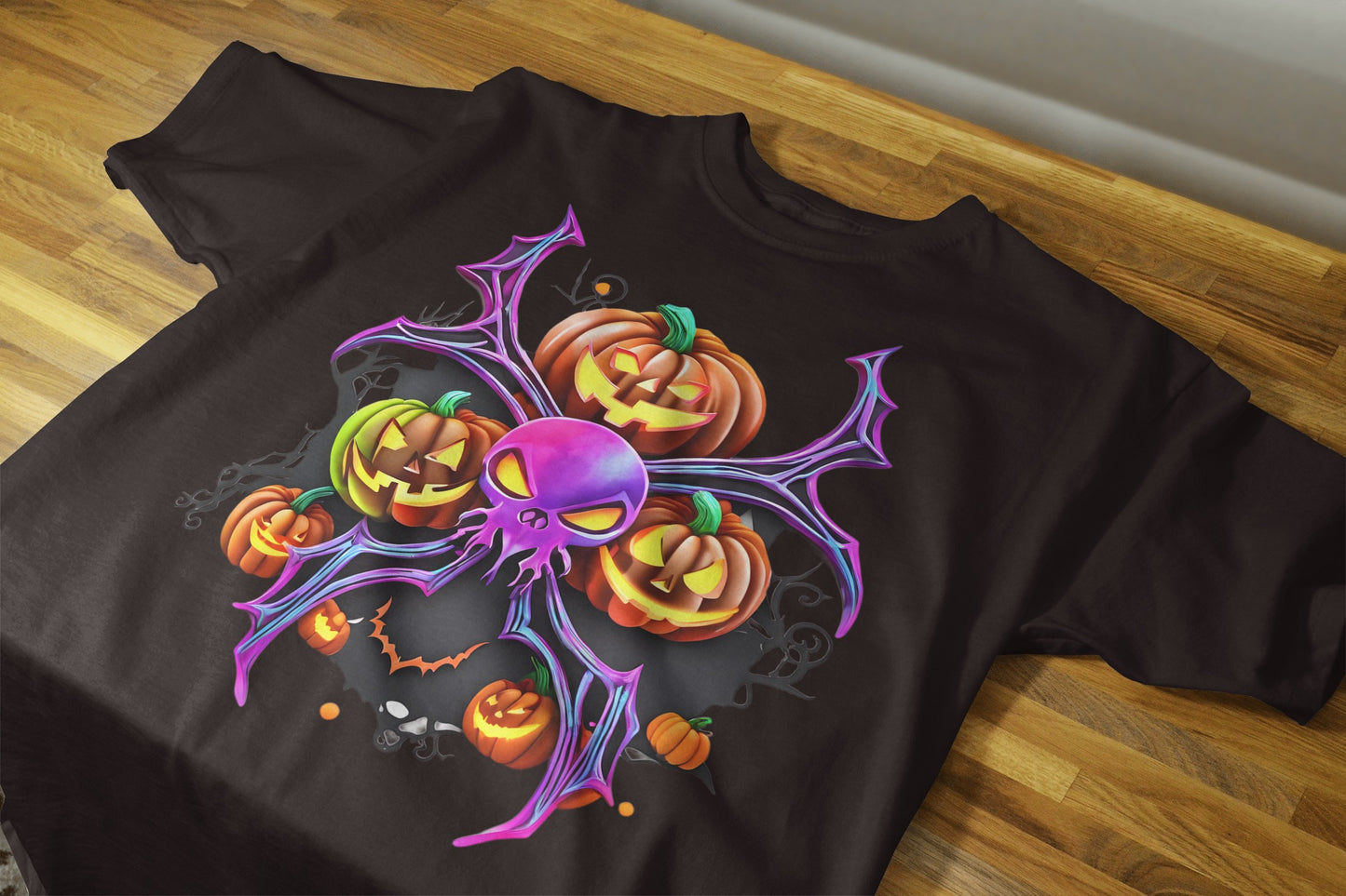 90+ Colorful Halloween Sublimation T-Shirt Images Bundle