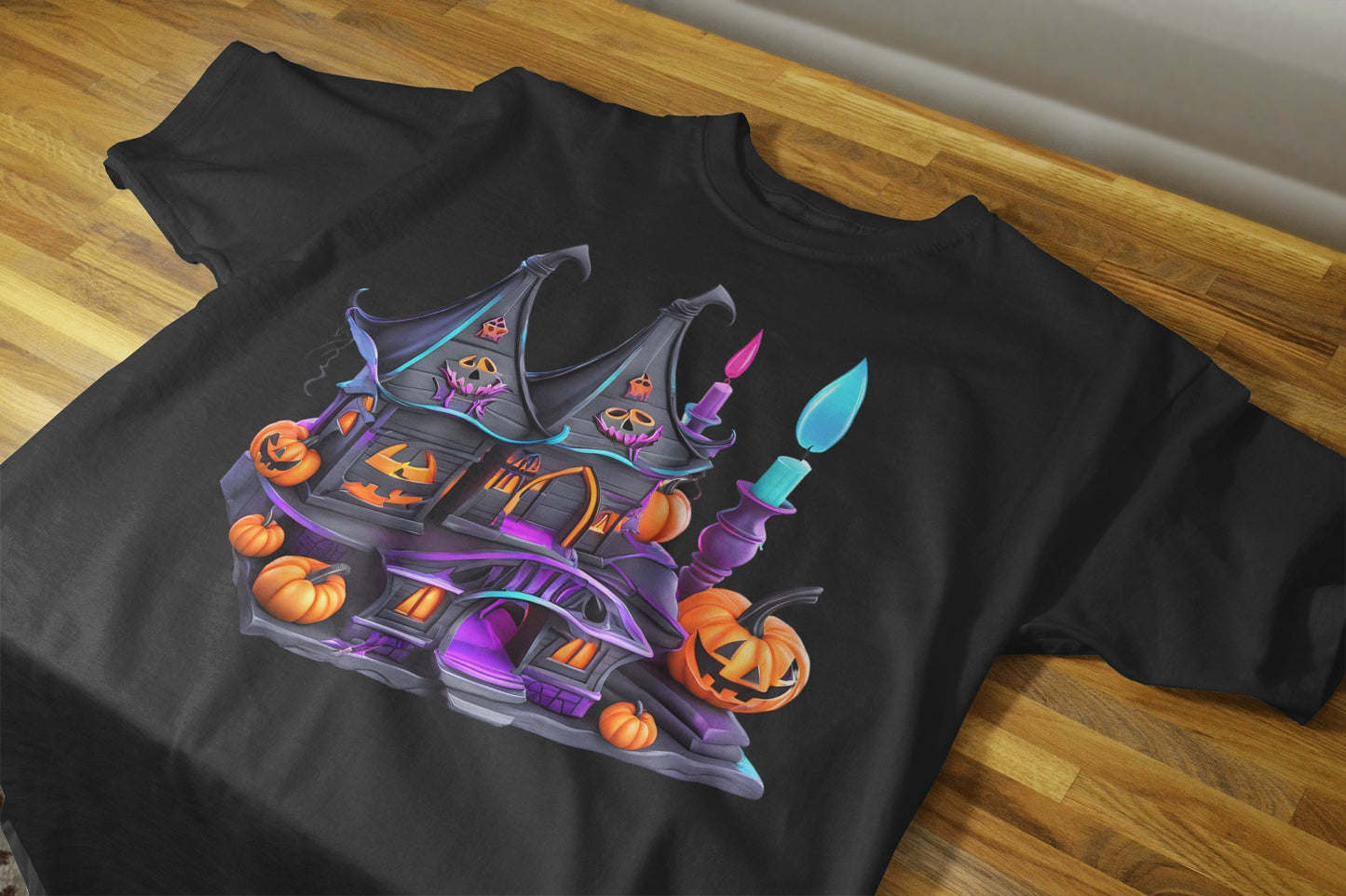 90+ Colorful Halloween Sublimation T-Shirt Images Bundle