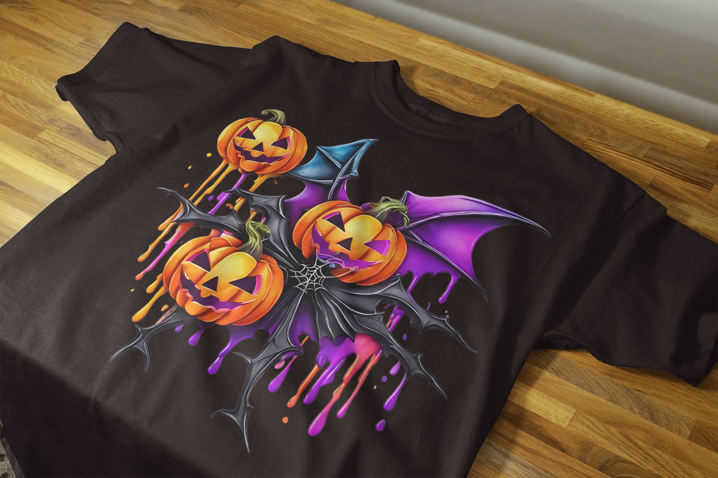 90+ Colorful Halloween Sublimation T-Shirt Images Bundle