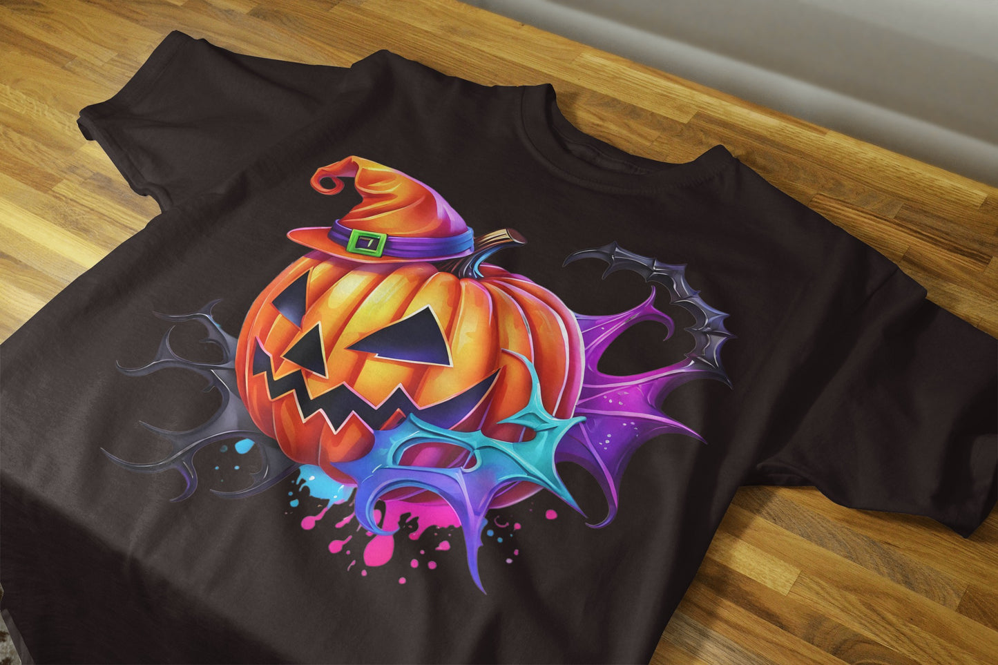 90+ Colorful Halloween Sublimation T-Shirt Images Bundle