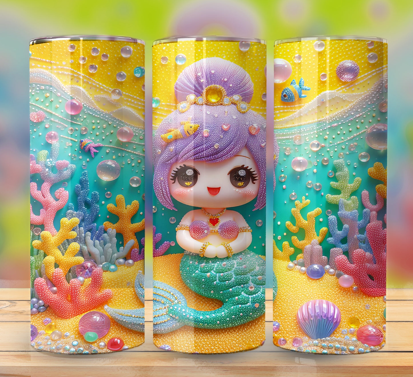 Mermaids 20oz Sublimation Image Bundle