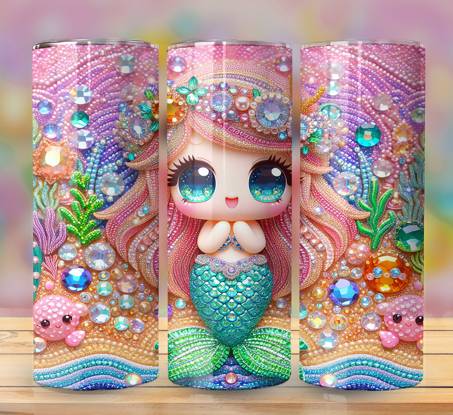 Mermaids 20oz Sublimation Image Bundle