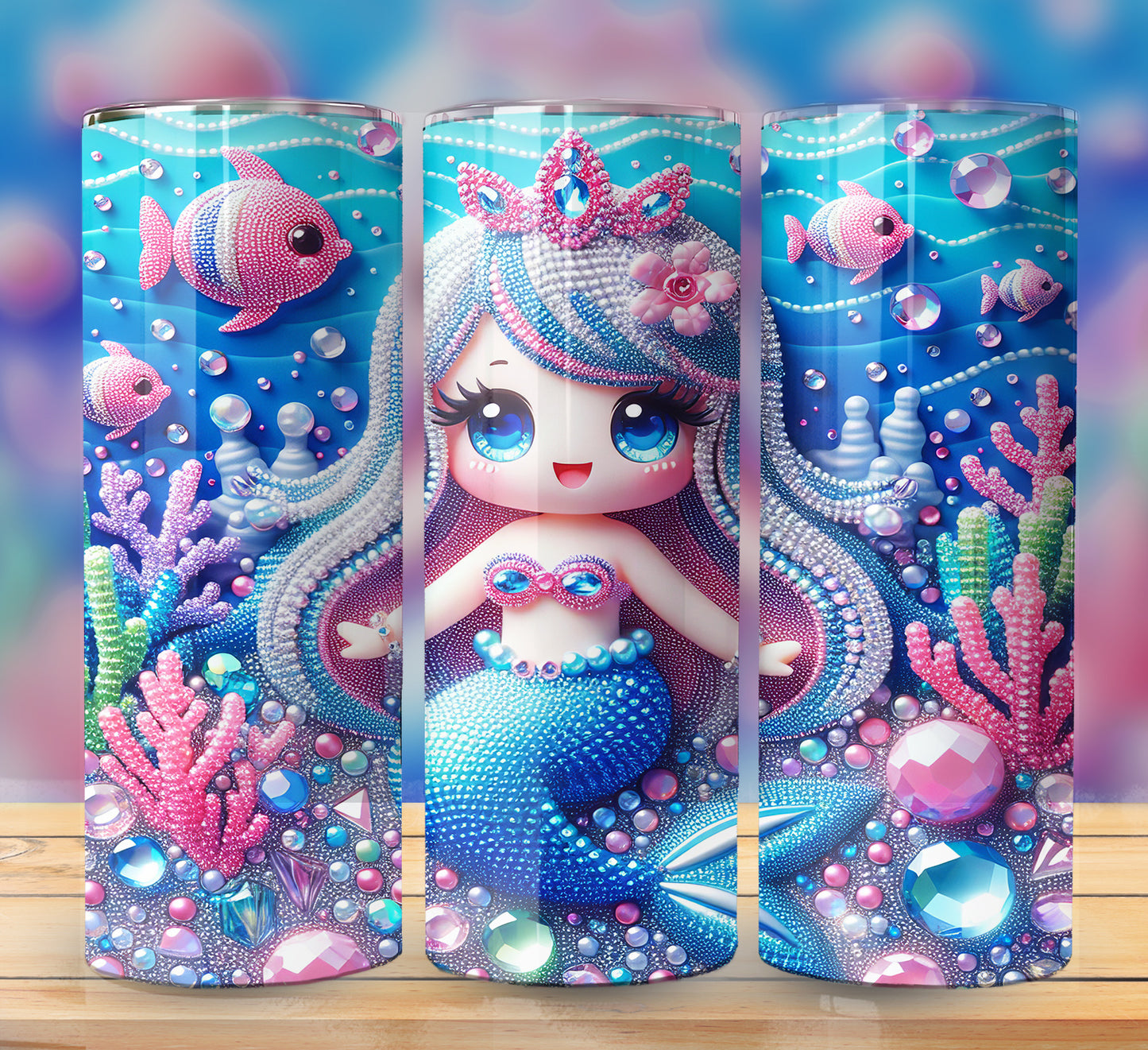 Mermaids 20oz Sublimation Image Bundle