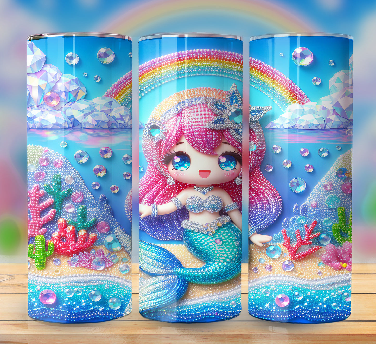 Mermaids 20oz Sublimation Image Bundle