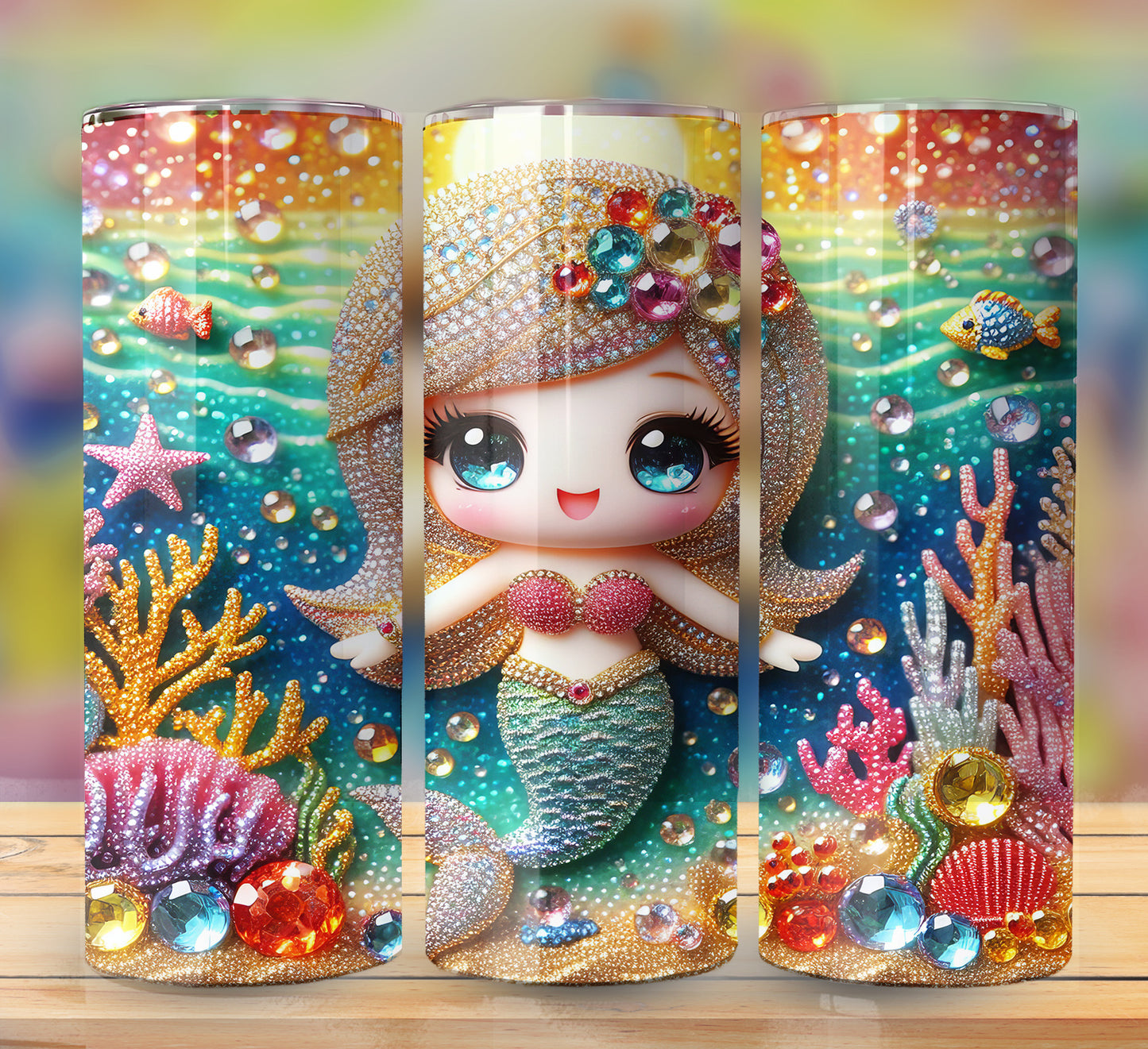 Mermaids 20oz Sublimation Image Bundle