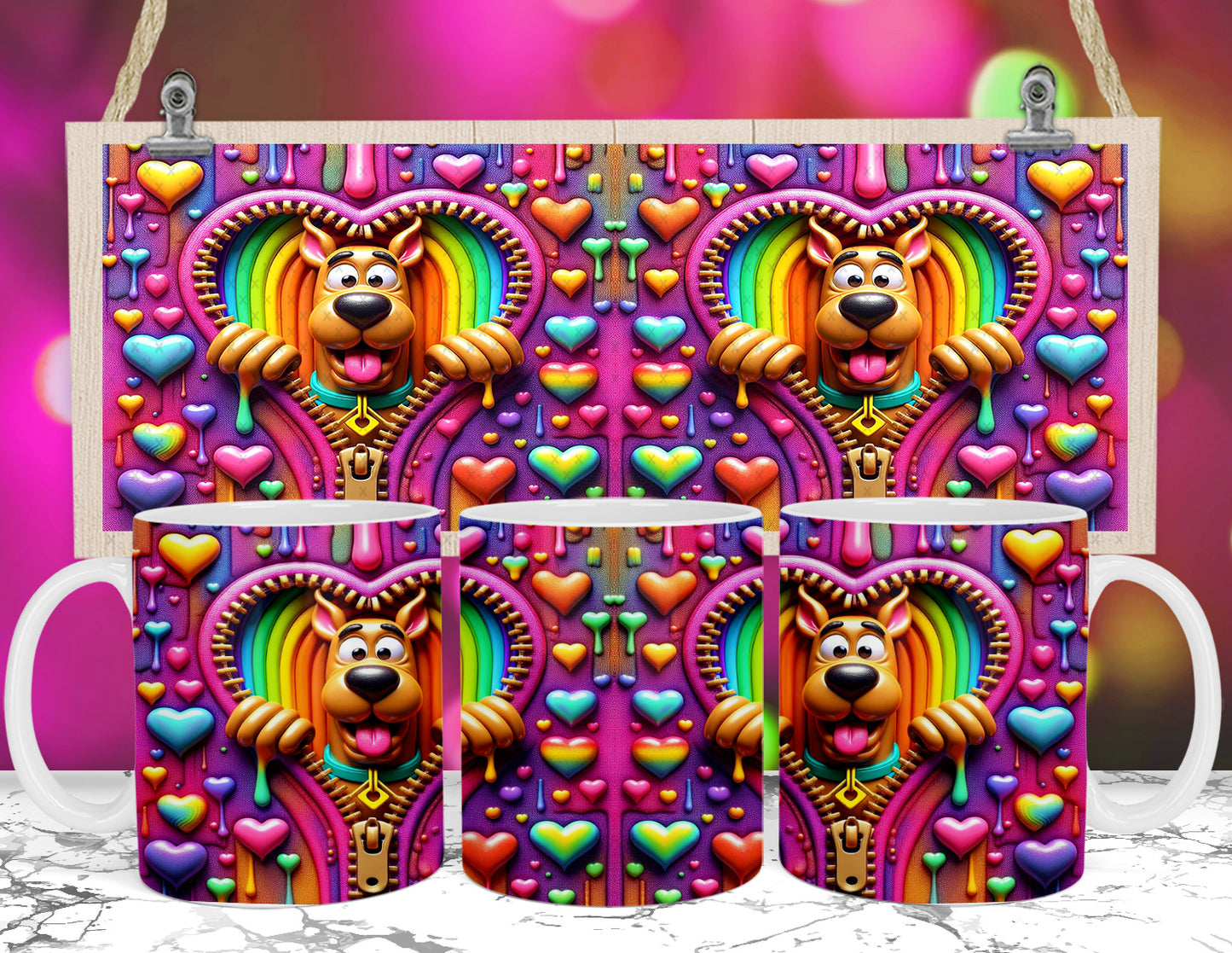 Cute Valentine Sublimation 11/15oz Mug Images Bundle