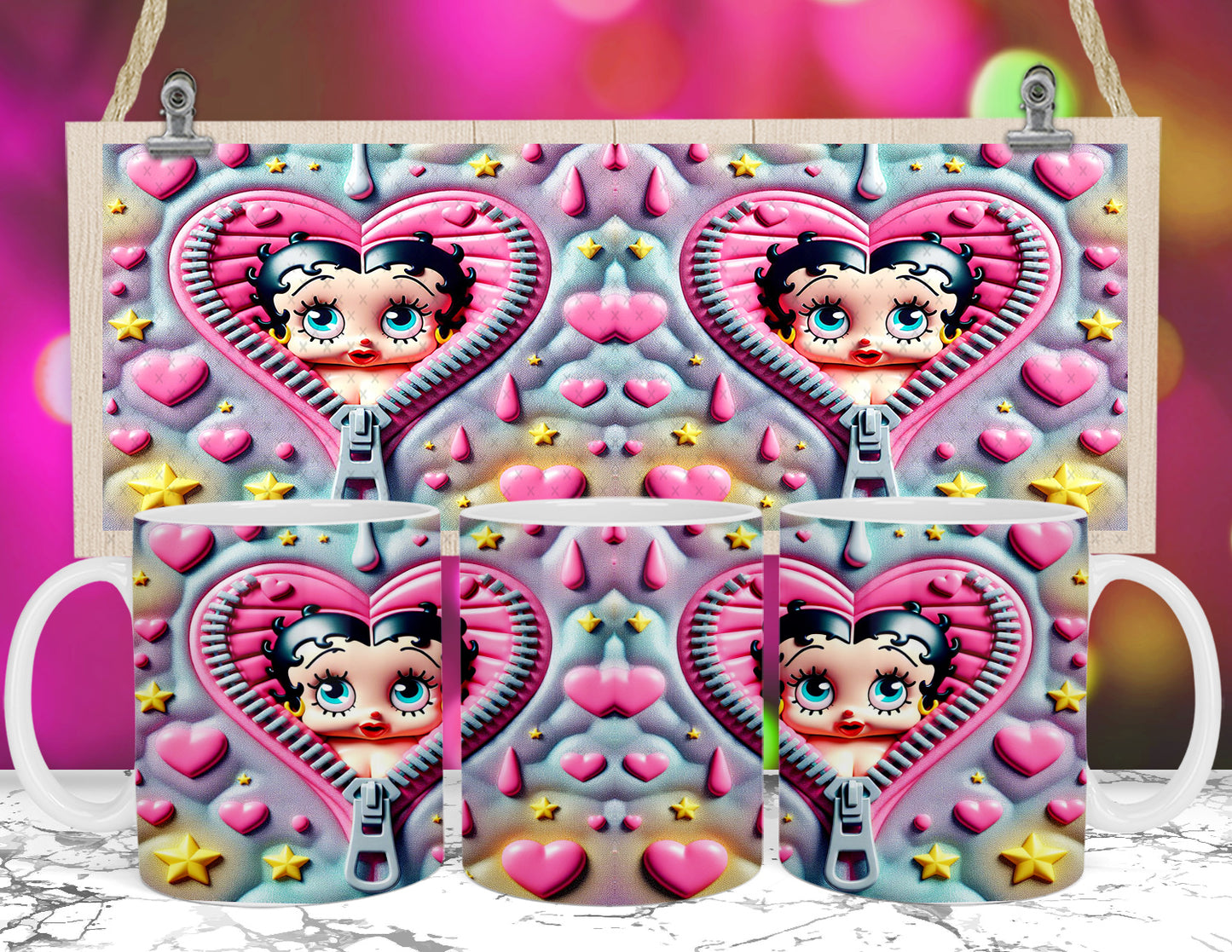 Cute Valentine Sublimation 11/15oz Mug Images Bundle