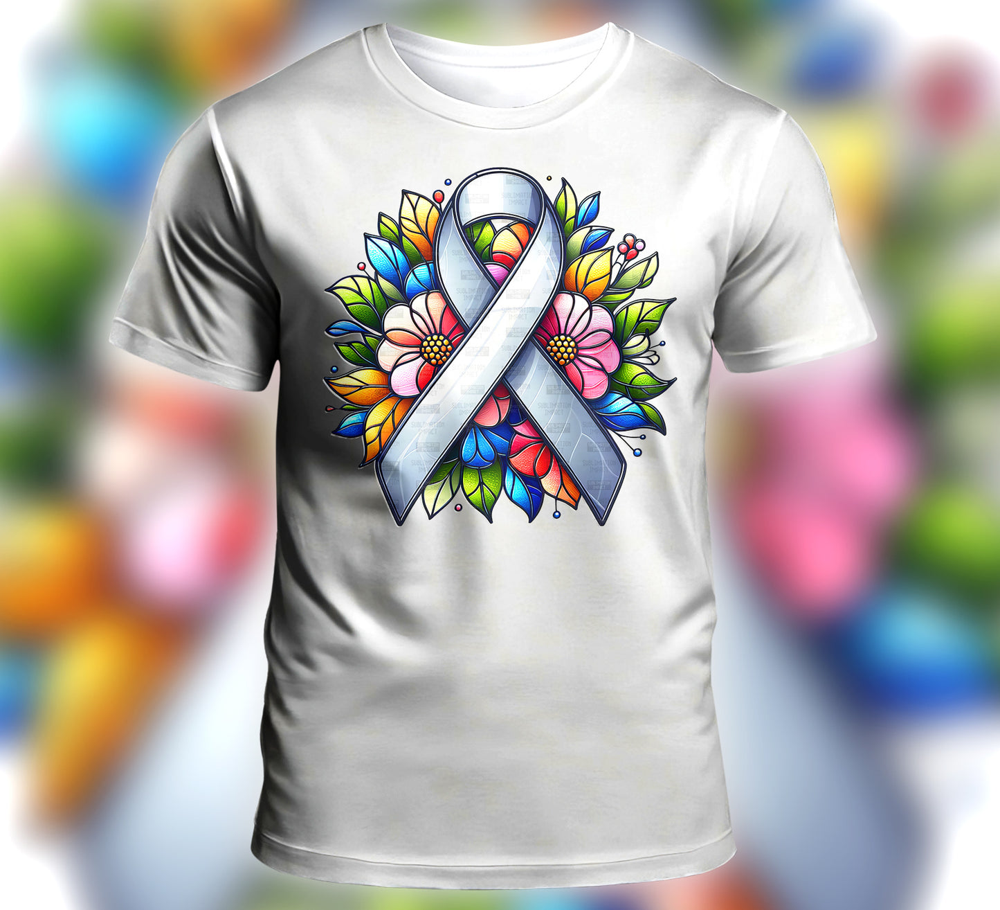 Cancer Sublimation T-Shirt Image Bundle