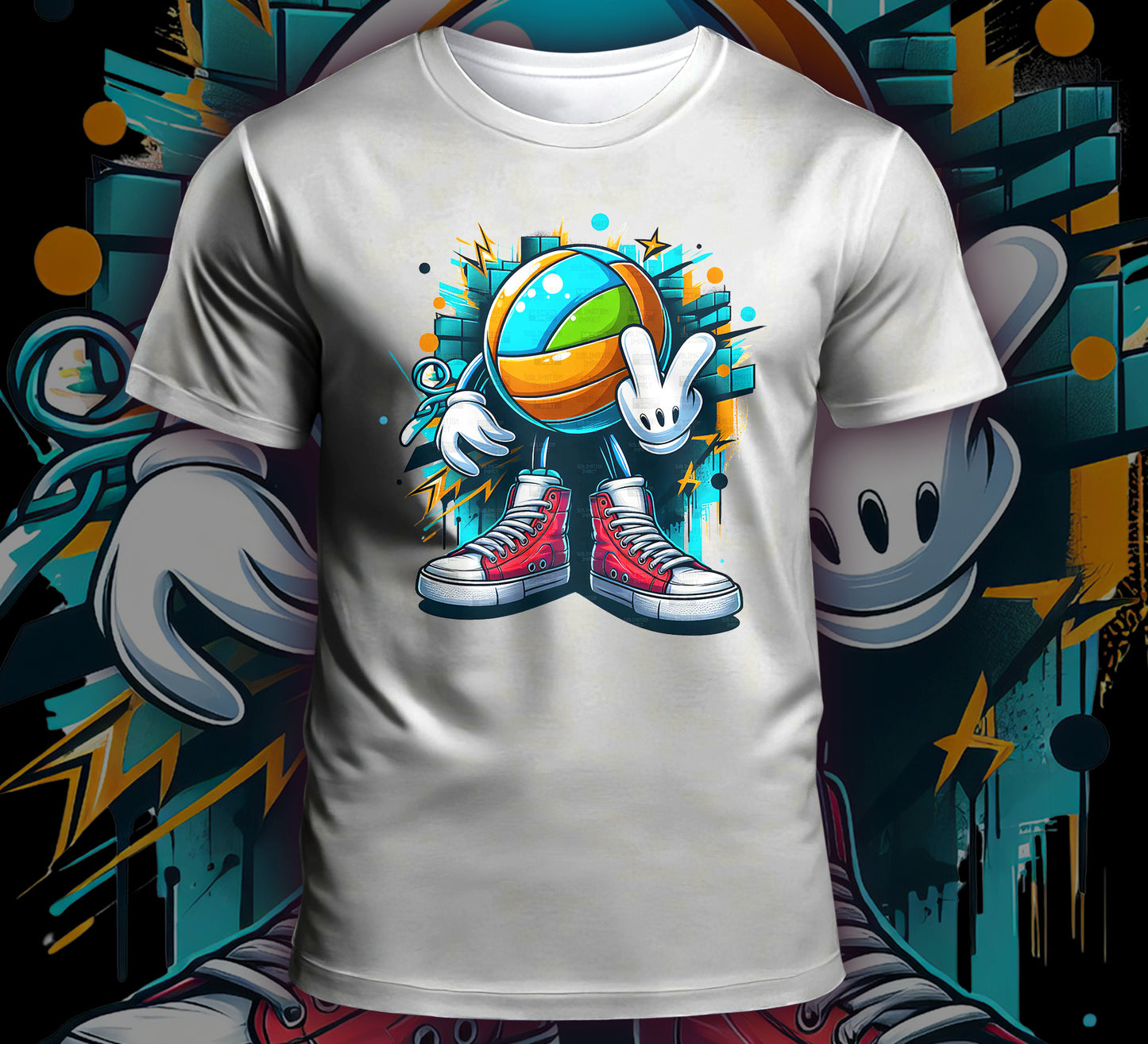 Sports Mascots Sublimation T-Shirt Image Bundle