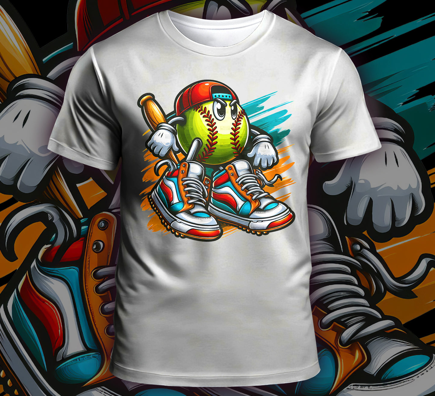 Sports Mascots Sublimation T-Shirt Image Bundle