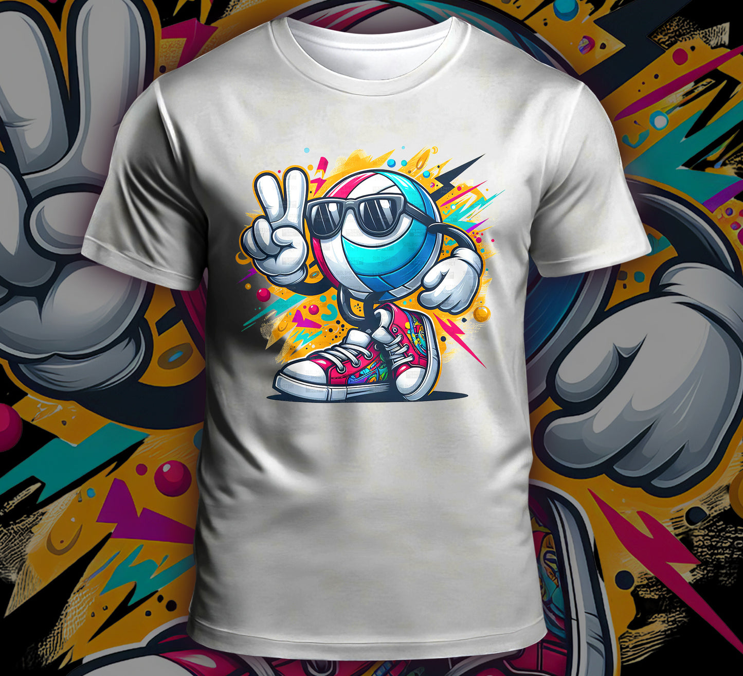 Sports Mascots Sublimation T-Shirt Image Bundle