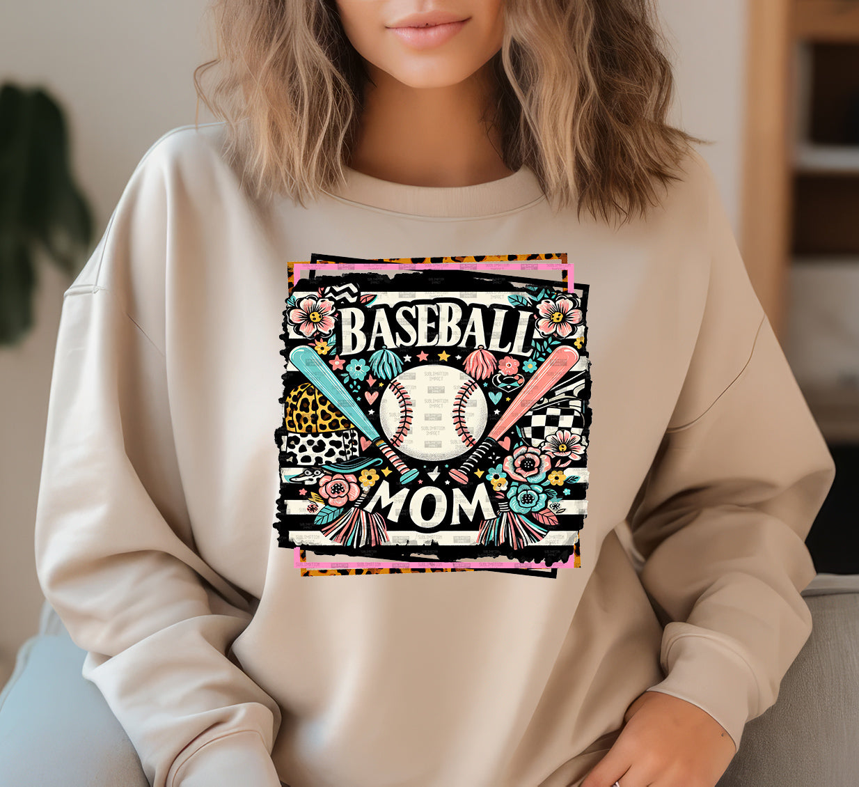 Retro Mom Sublimation/DTF T-shirt Images Bundle