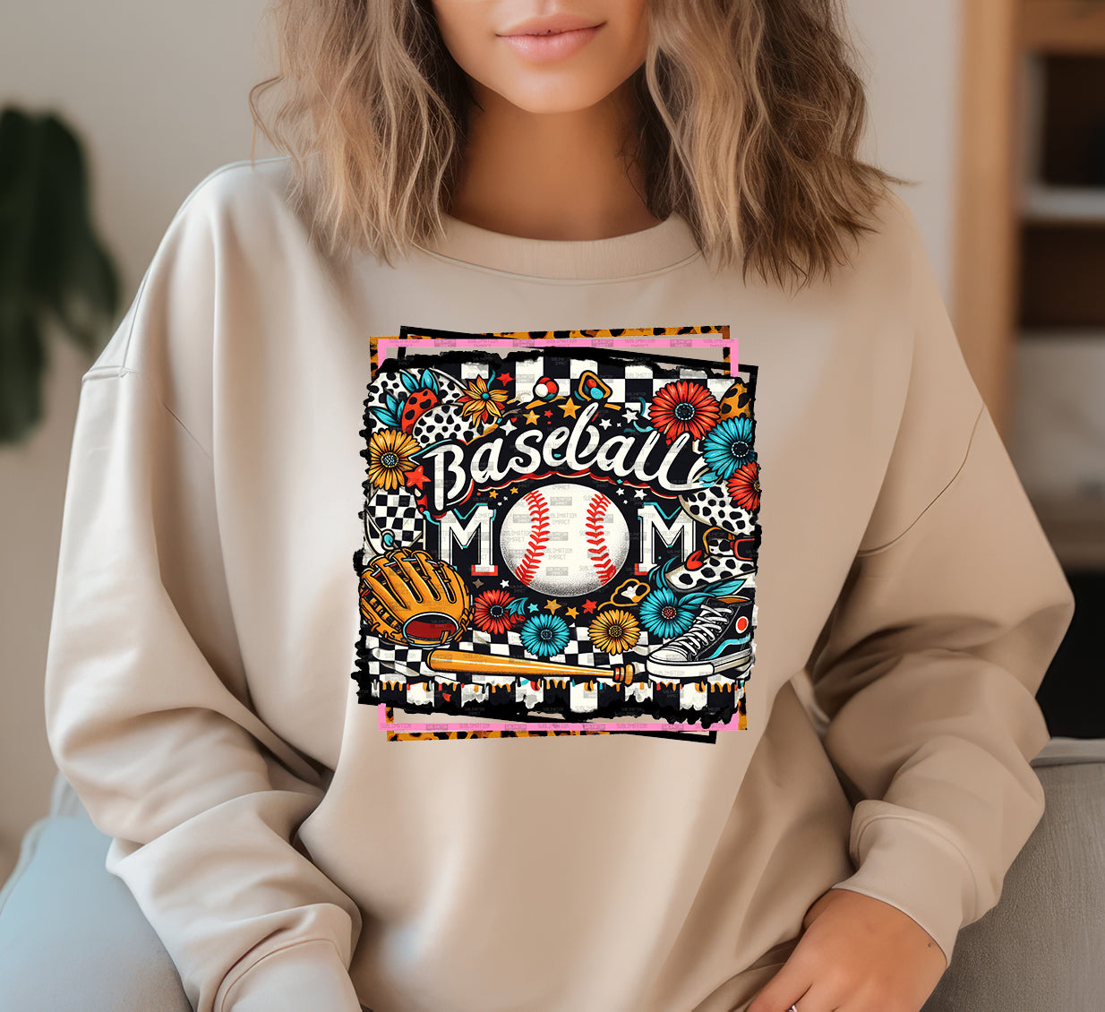 Retro Mom Sublimation/DTF T-shirt Images Bundle