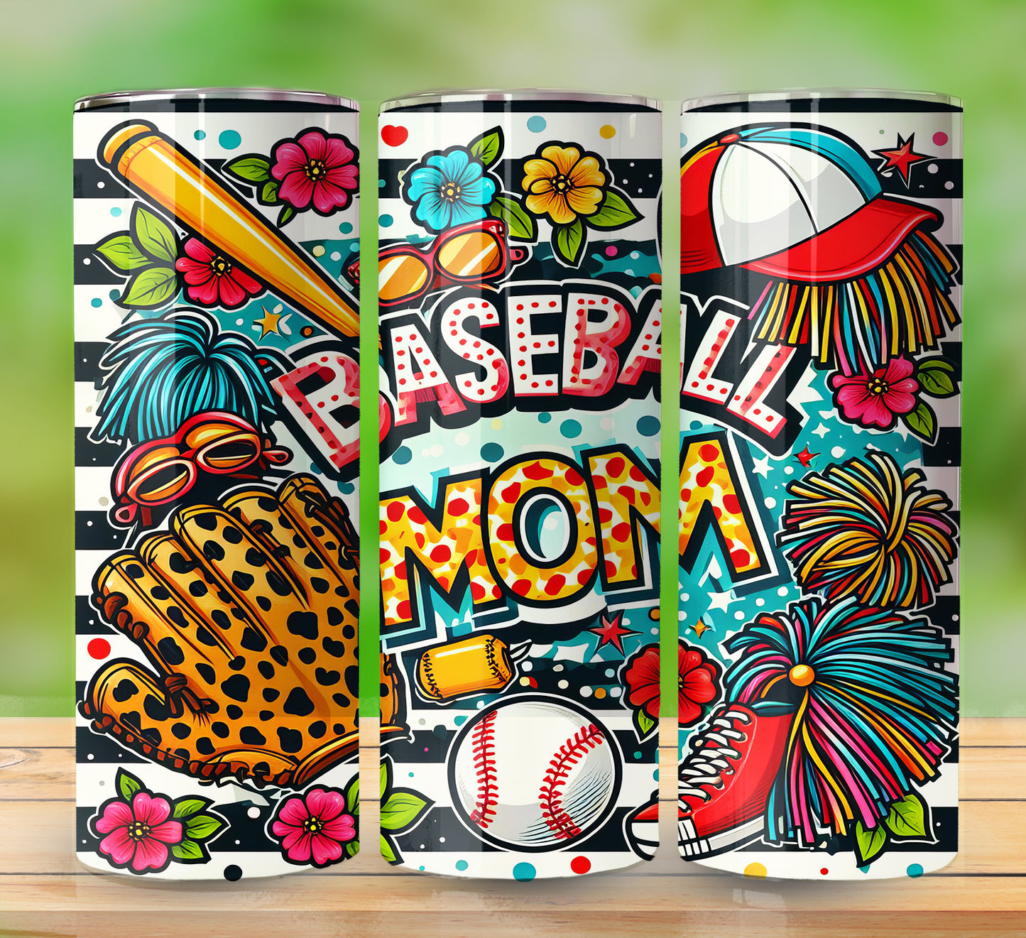 Retro Mom 20oz Sublimation Image Bundle