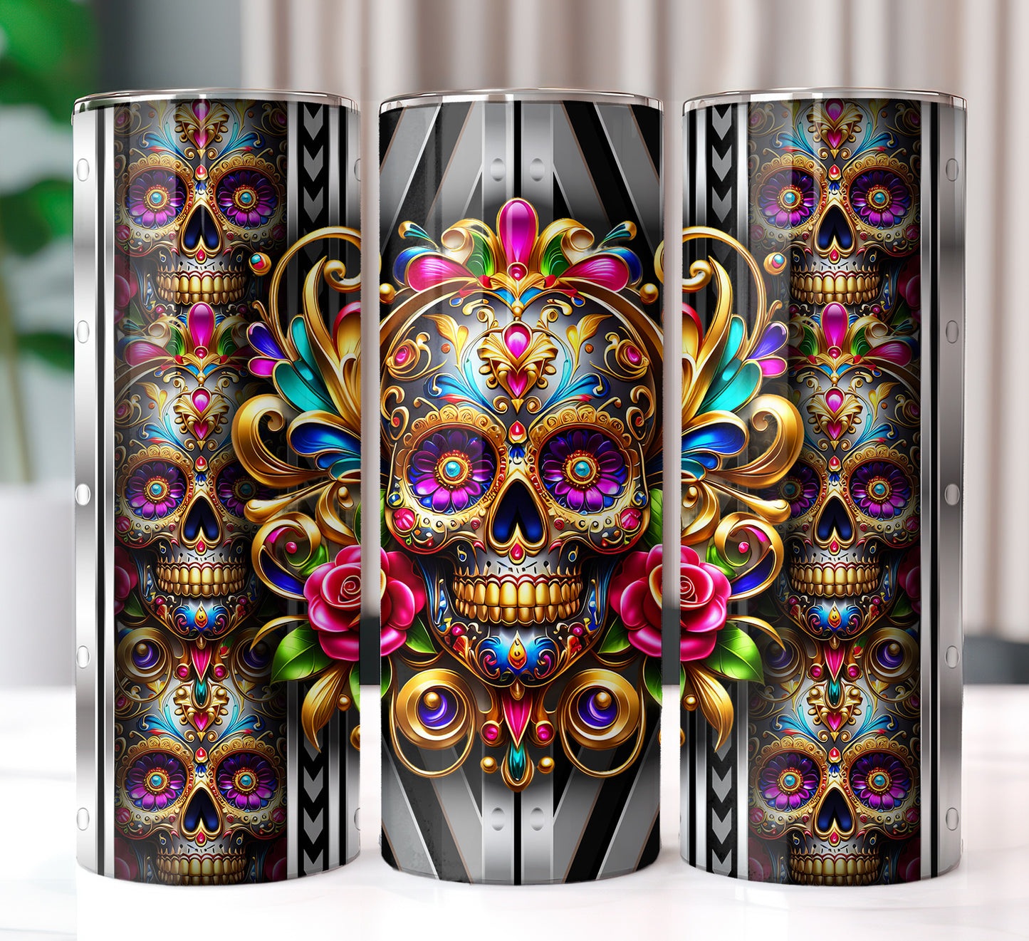 Sugarskull Sublimation 20oz Image Bundle