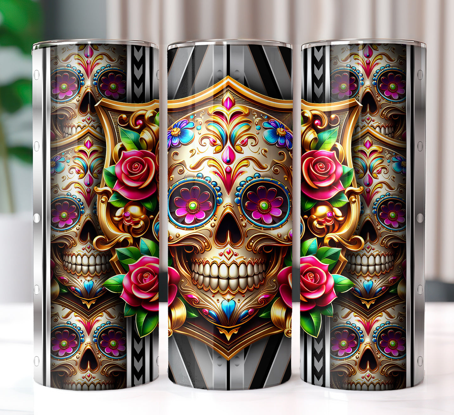 Sugarskull Sublimation 20oz Image Bundle