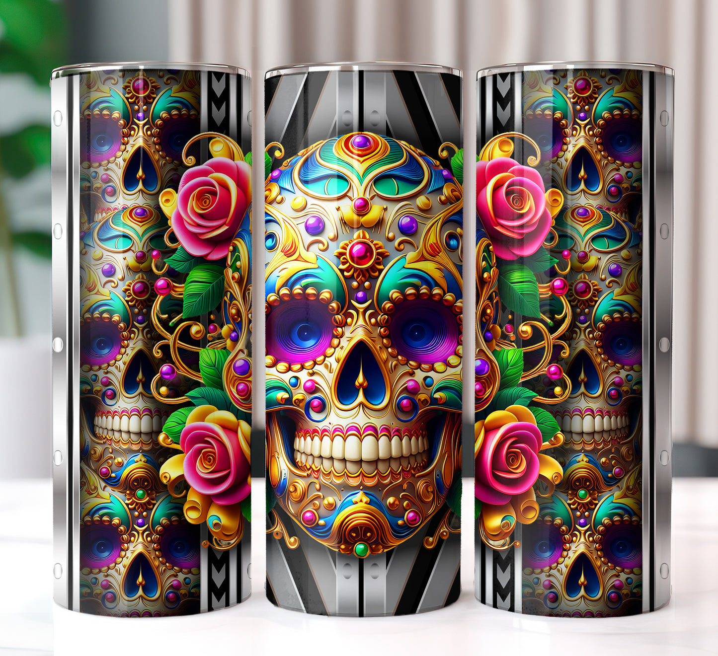 Sugarskull Sublimation 20oz Image Bundle