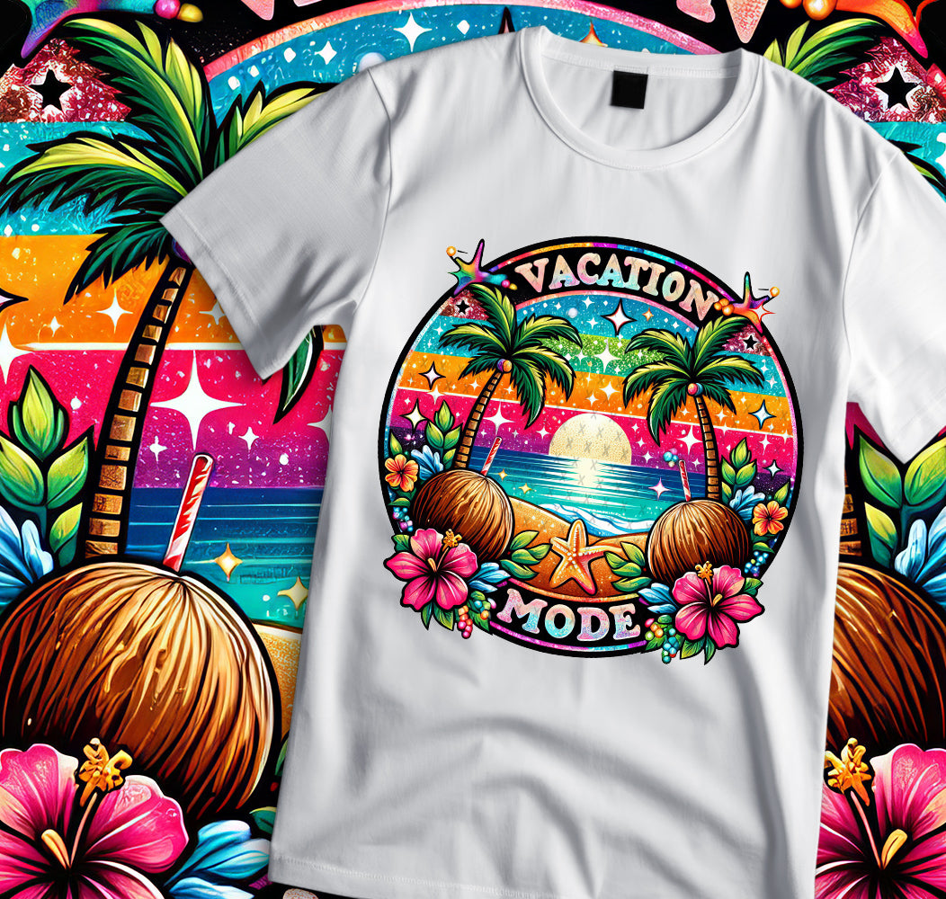 Vacay Sublimation/DTF T-shirt Images Bundle