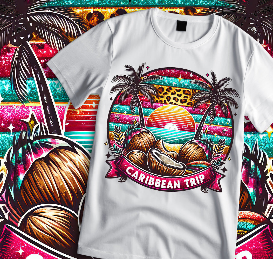 Vacay Sublimation/DTF T-shirt Images Bundle