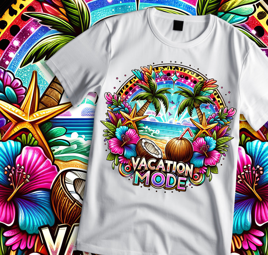 Vacay Sublimation/DTF T-shirt Images Bundle